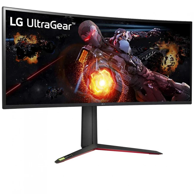 Монитор LG UltraGear 34GP950G-B 34GP950G-B.AEU (34 ", IPS, Ultra-Wide QHD 3440x1440 (21:9), 144 Гц)
