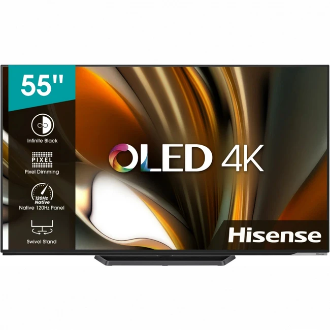 Телевизор Hisense 55A85H (55 ", Smart TV, Черный)