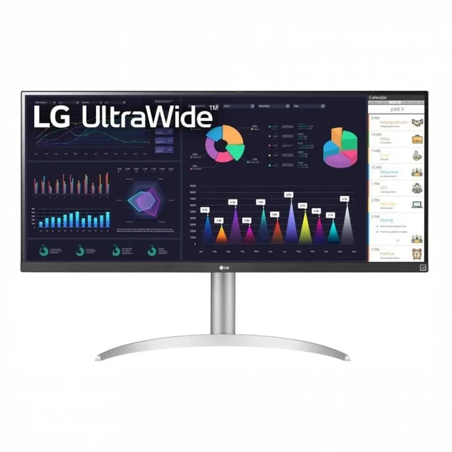 Монитор LG 34WQ65X 34WQ65X-W (34 ", IPS, Ultra-Wide Full HD 2560x1080 (21:9), 60 Гц)