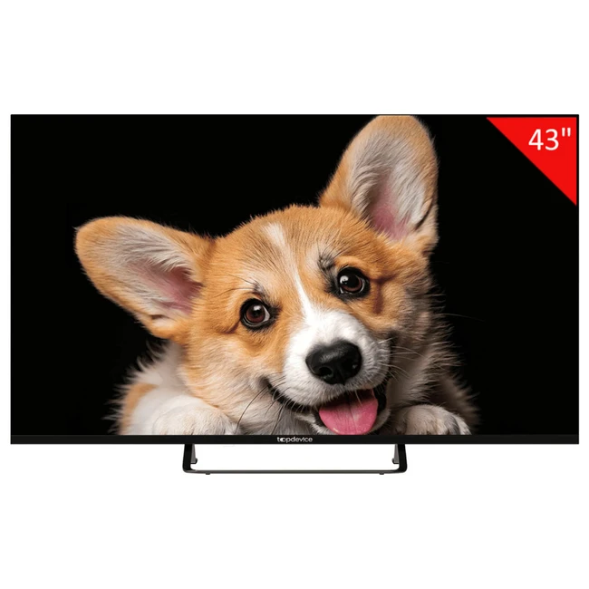 Телевизор Topdevice TDTV43CS03U_BK 43 ", Черный
