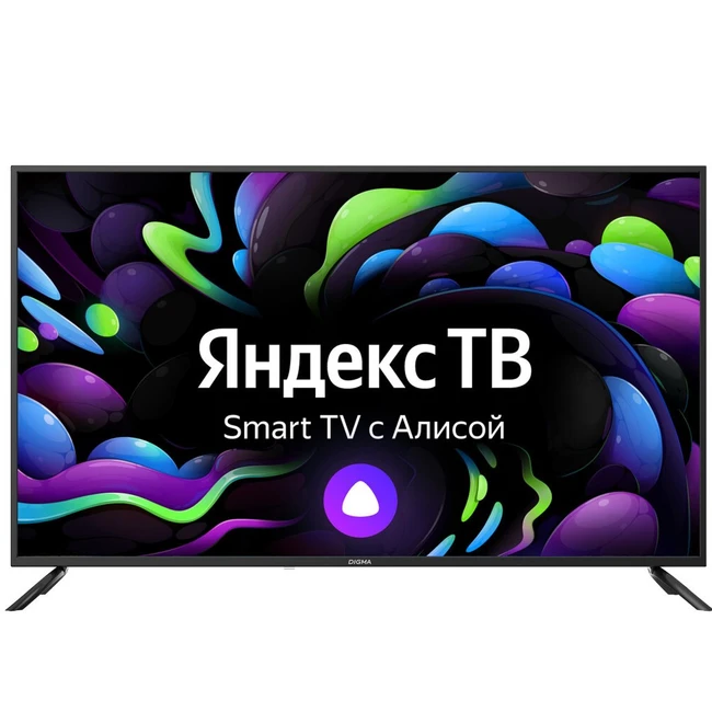 Телевизор Digma DM-LED50UBB31 (50 ", Smart TV, Черный)