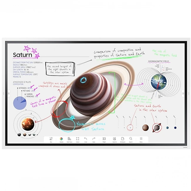 LED / LCD панель Samsung Flip Chart Pro LH65WMBWBGCXCI 65 "