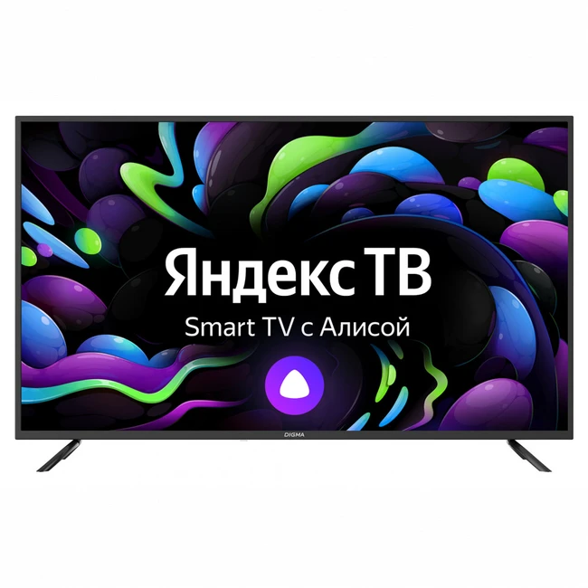Телевизор Digma DM-LED55UBB31 (55 ", Smart TV, Черный)