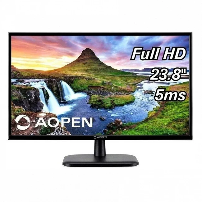 Монитор Aopen 24CV1Ybi UM.QC1EE.002 (23.8 ", VA, Full HD 1920x1080 (16:9), 60 Гц)