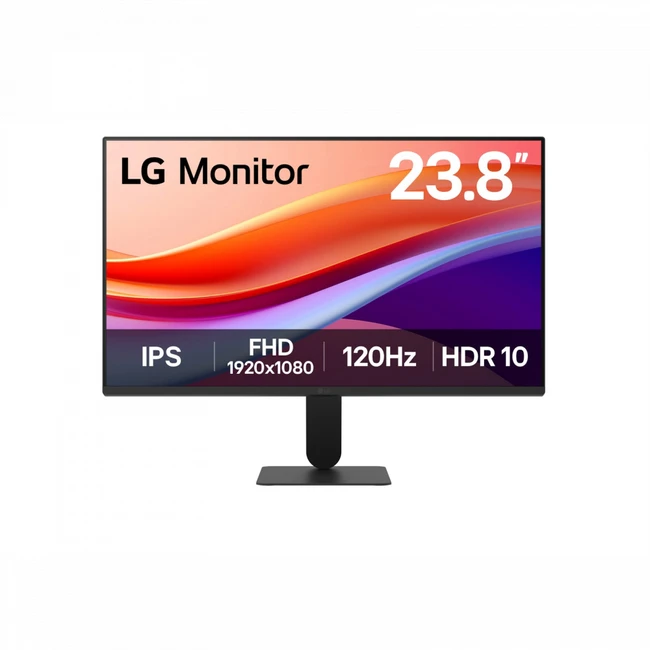 Монитор LG 24U411A-B 24U411A-B.ARUQ 23.8 ", IPS, Full HD 1920x1080 (16:9), 120 Гц
