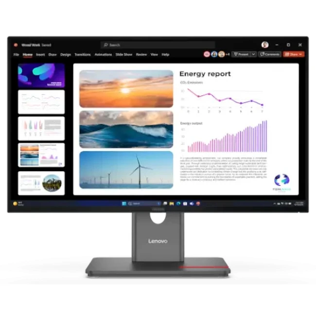 Монитор Lenovo ThinkVision P24Q-40 64B2GAT1UK 23.8 ", IPS, Quad HD 2560x1440 (16:9), 120 Гц