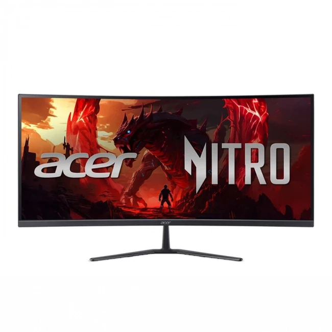 Монитор Acer Nitro ED340CURJ0bmiipx UM.CE0EE.014 34 ", VA, Ultra-Wide QHD 3440x1440 (21:9), 120 Гц