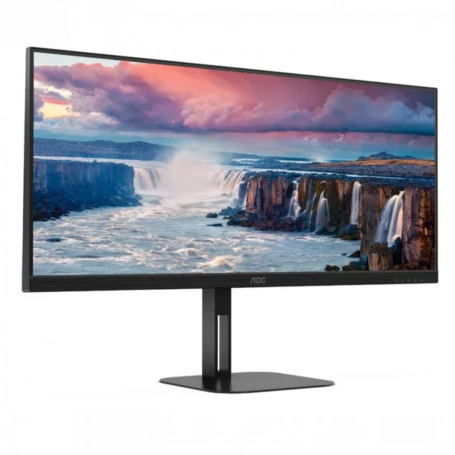 Монитор AOC U34V5C (34 ", VA, Ultra-Wide QHD 3440x1440 (21:9), 100 Гц)