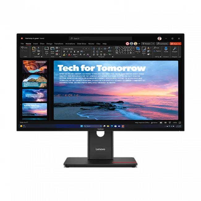 Монитор Lenovo ThinkVision T27QD-40 64AAGAT2UK 27 ", IPS, Quad HD 2560x1440 (16:9), 120 Гц