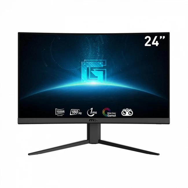 Монитор MSI Optix G24C4 E2 Curved 9S6-3BA01T-052 (23.6 ", VA, Full HD 1920x1080 (16:9), 180 Гц)