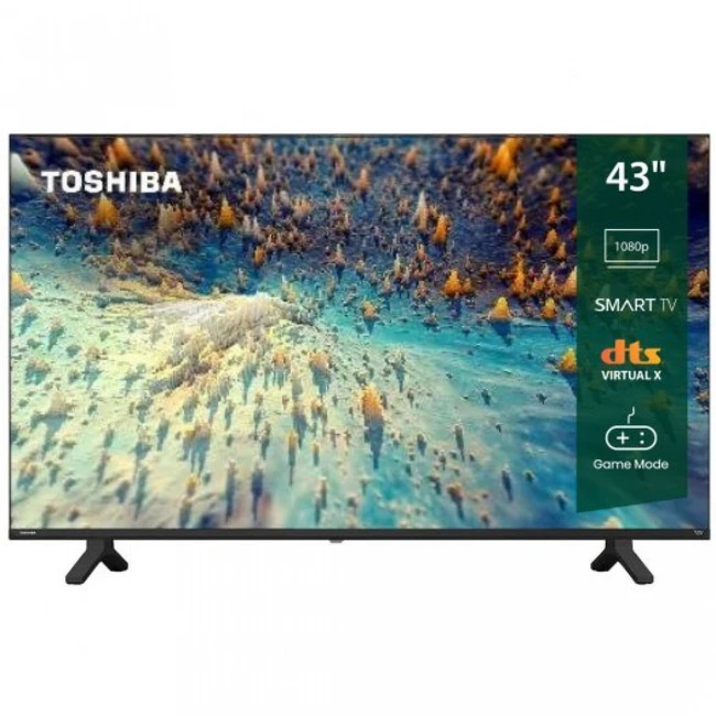 Телевизор Toshiba 43V35KE (43 ", Smart TV, Черный)