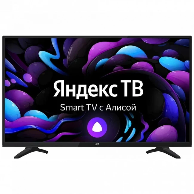 Телевизор Leff 43U550T (43 ", Smart TV, Черный)