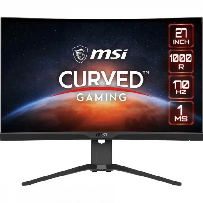 Монитор MSI G272CQP 9S6-3CC94T-021 27 ", VA, Quad HD 2560x1440 (16:9), 170 Гц