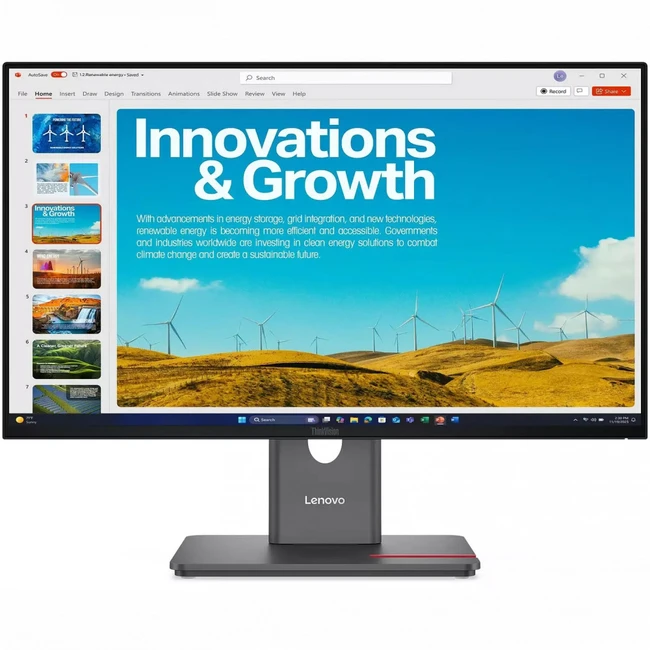 Монитор Lenovo ThinkVision P24QD-40 64B1GAT1UK 23.8 ", IPS, Quad HD 2560x1440 (16:9), 120 Гц