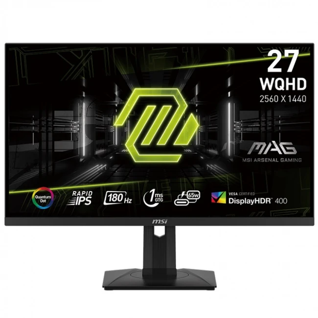 Монитор MSI MAG 274QRF QD E2 9S6-3CC29H-276 27 ", IPS, Quad HD 2560x1440 (16:9), 180 Гц