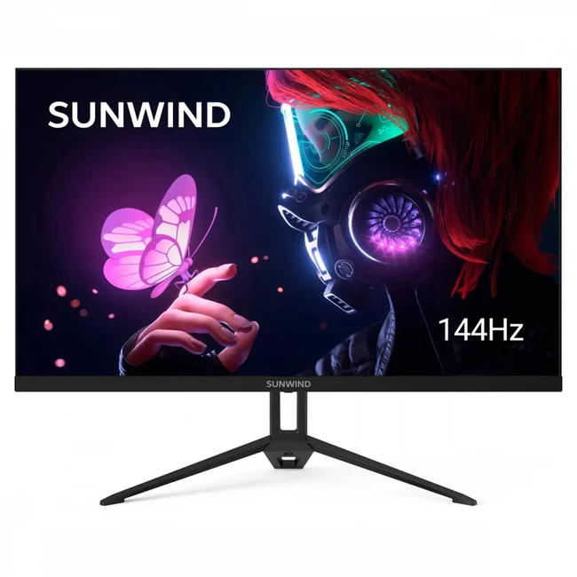 Монитор SunWind M27BA108 SUN-M27BA108 (27 ", IPS, Quad HD 2560x1440 (16:9), 144 Гц)