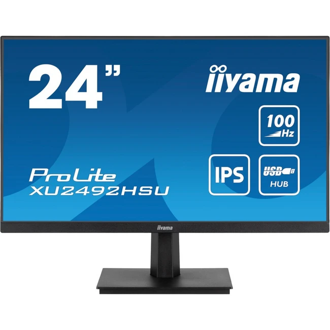 Монитор IIYAMA ProLite XU2492HSU-B6 23.8 ", IPS, Full HD 1920x1080 (16:9), 100 Гц