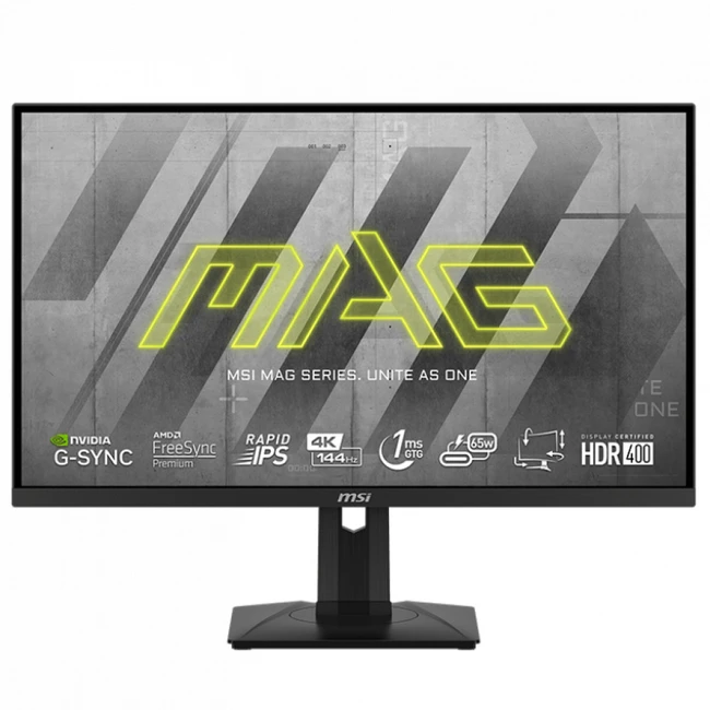 Монитор MSI MAG 274UPF 9S6-3CC29H-204 (27 ", IPS, 4K UHD 3840x2160 (16:9), 144 Гц)