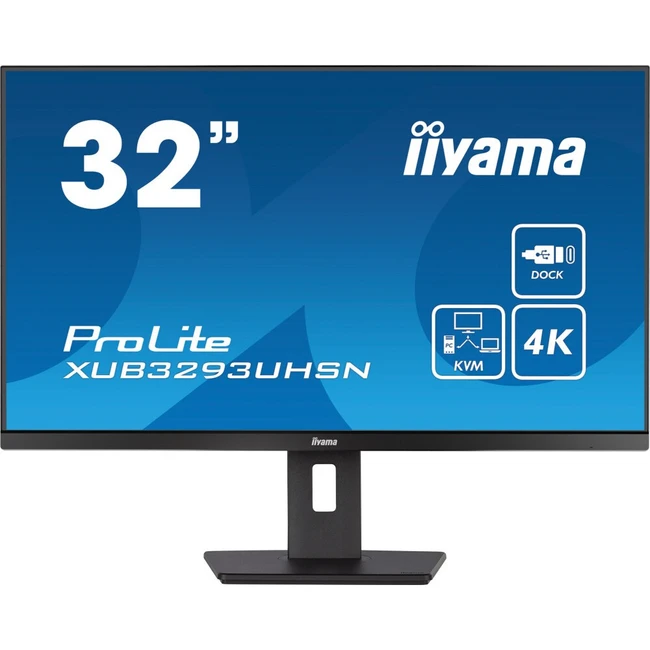 Монитор IIYAMA XUB3293UHSN-B5 (31.5 ", IPS, 4K UHD 3840x2160 (16:9), 60 Гц)