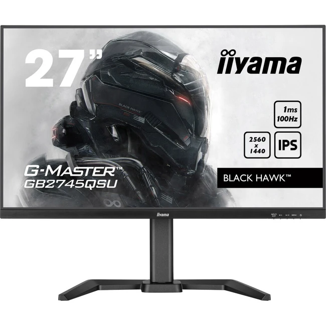 Монитор IIYAMA GB2745QSU-B1 27 ", IPS, Quad HD 2560x1440 (16:9), 100 Гц