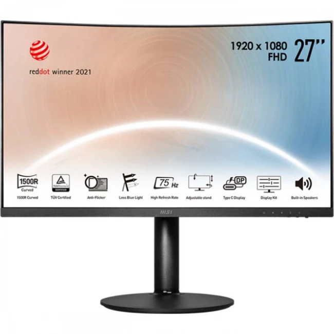 Монитор MSI Modern MD271CP (27 ", VA, Full HD 1920x1080 (16:9), 75 Гц)