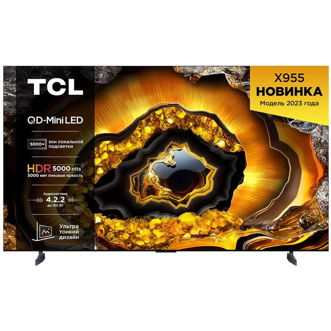 Телевизор TCL 85X955 (85 ", Smart TV, Черный)