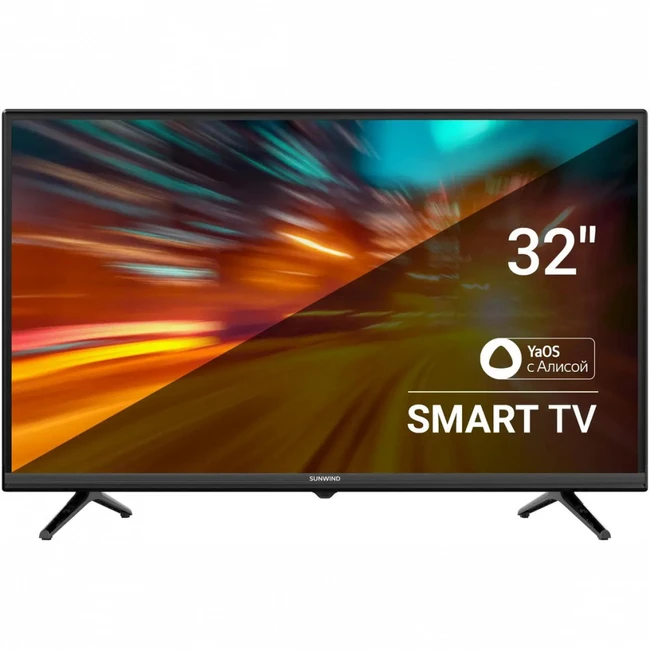 Телевизор SunWind SUN-LED32XS305 (32 ", Smart TV, Черный)