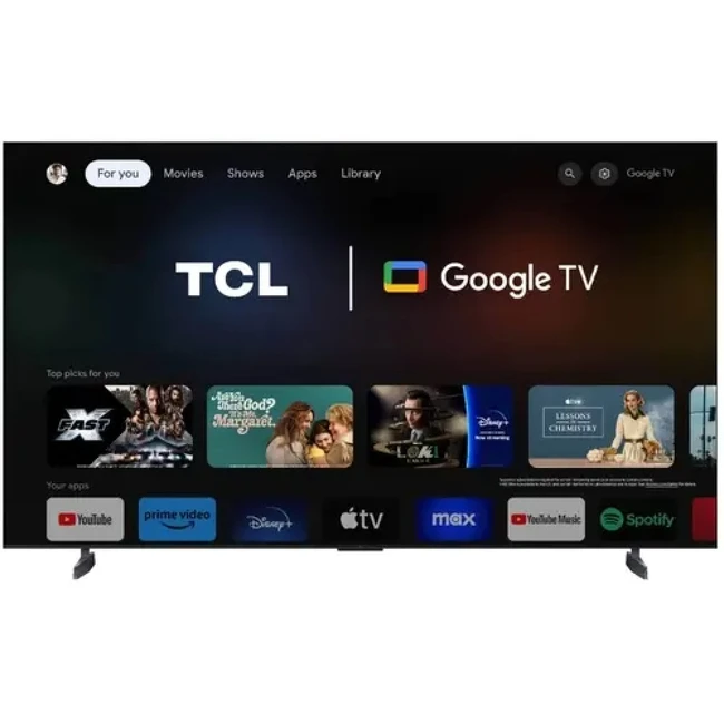Телевизор TCL 85C855 (85 ", Smart TV, Черный)