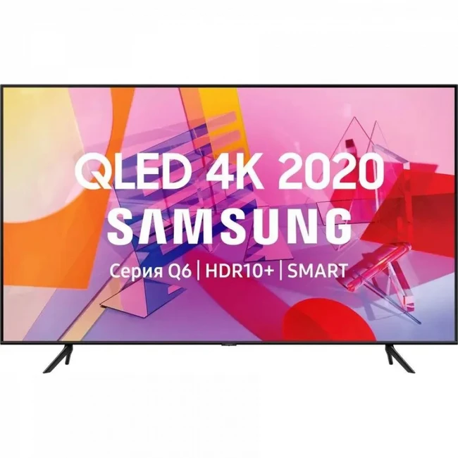 Телевизор Samsung QE75Q60DAUXRU (75 ", Smart TV, Черный)