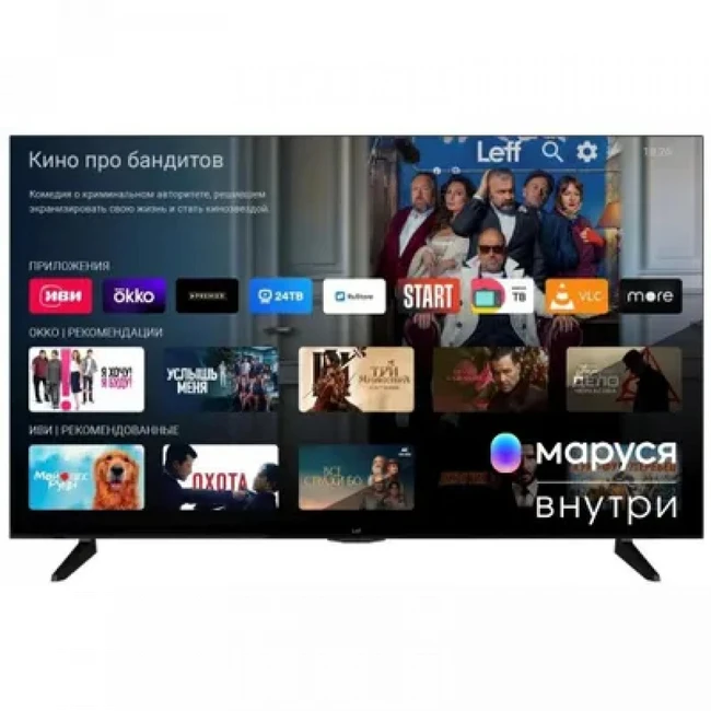 Телевизор Leff 43F670S (43 ", Черный)