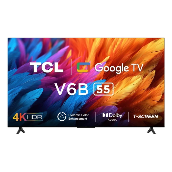 Телевизор TCL 55V6B (55 ", Smart TV, Черный)