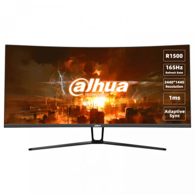 Монитор Dahua DHI-LM34-E330C (34 ", VA, Ultra-Wide QHD 3440x1440 (21:9), 165 Гц)