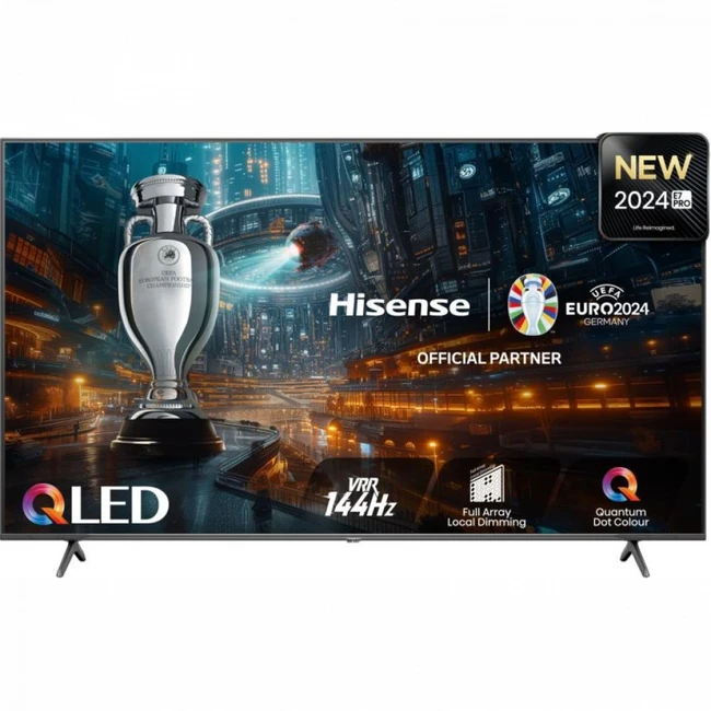 Телевизор Hisense 75E7NQ PRO (75 ", Smart TV, Серый)