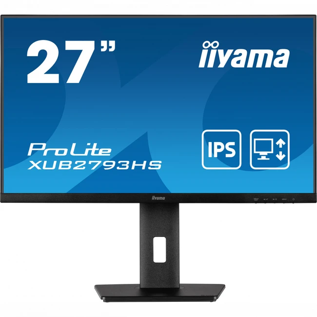 Монитор IIYAMA XUB2793HS-B6 (27 ", IPS, Full HD 1920x1080 (16:9), 100 Гц)