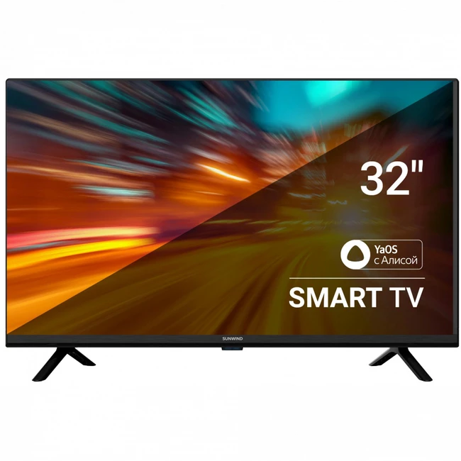Телевизор SunWind LED32XS300 SUN-LED32XS300 (32 ", Smart TV, Черный)