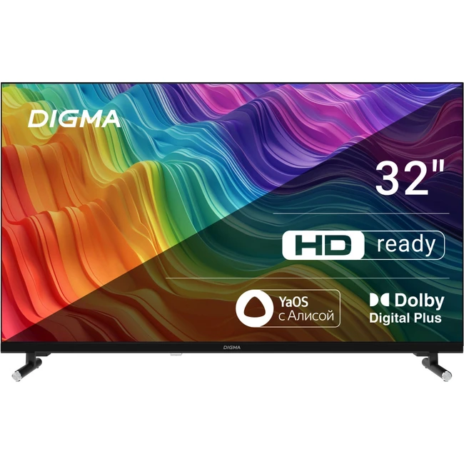 Телевизор Digma LED32SBB32 DM-LED32SBB32 (32 ", Smart TV, Черный)