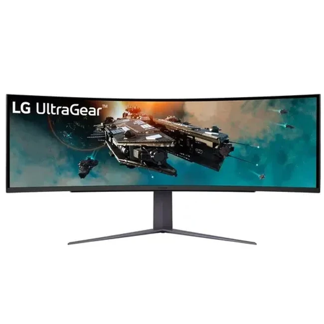 Монитор LG UltraGear 49GR85DC-B 49GR85DC-B.ARUZ (49 ", VA, Dual Quad HD 5120x1440 (32:9), 240 Гц)