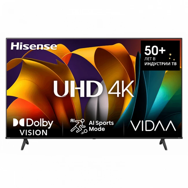 Телевизор Hisense 65A6N (65 ", Smart TV, Черный)