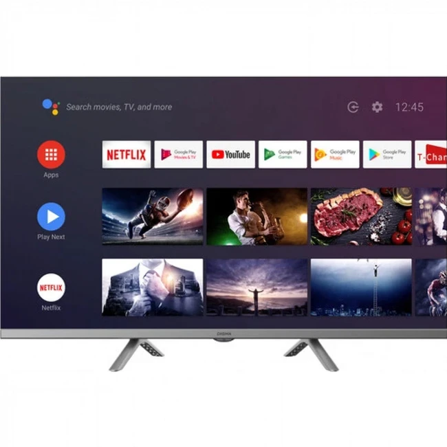 Телевизор Digma 32" DM-LED32SBB39 (32 ", Smart TV, Серебро)