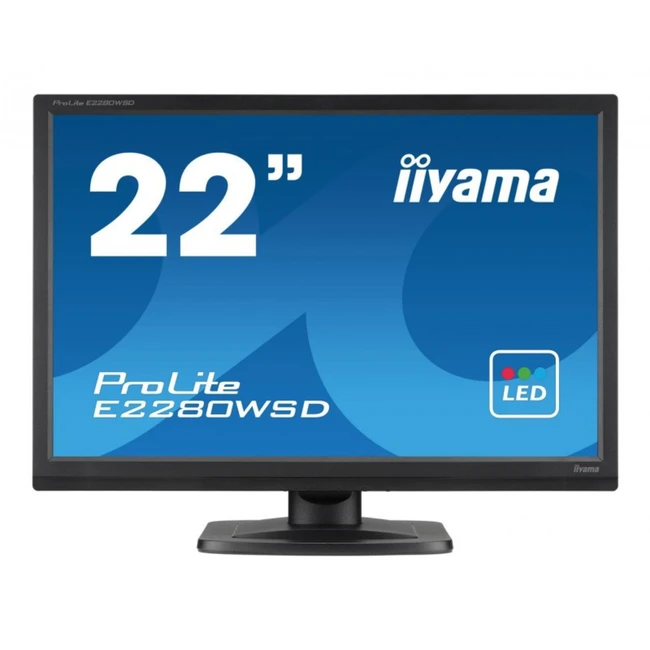Монитор IIYAMA E2280WSD-B1 21.5 ", TN, Full HD 1920x1080 (16:9), 60 Гц