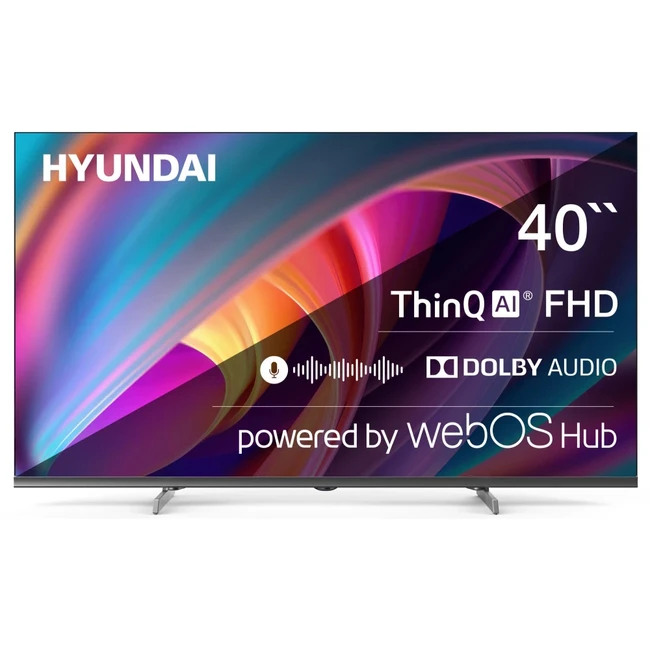 Телевизор Hyundai H-LED40BS5100 Black 40 ", Smart TV, Серый