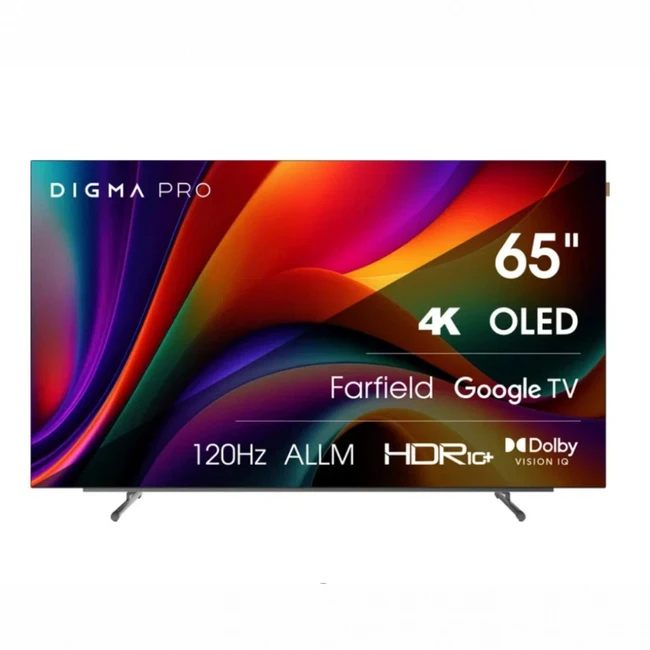 Телевизор Digma PRO 65M (65 ", Smart TV, Черный)