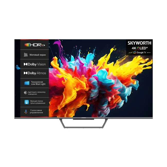 Телевизор Skyworth 50Q67G (50 ", Smart TV, Черный)