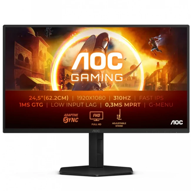 Монитор AOC 25G4SXU/01 24.5 ", IPS, Full HD 1920x1080 (16:9), 310 Гц
