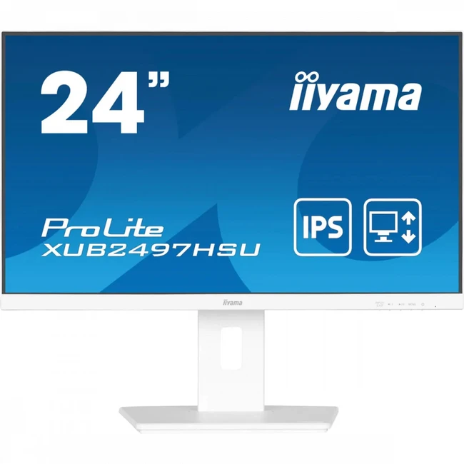 Монитор IIYAMA ProLite XUB2497HSU-W2 (23.8 ", IPS, Full HD 1920x1080 (16:9), 100 Гц)