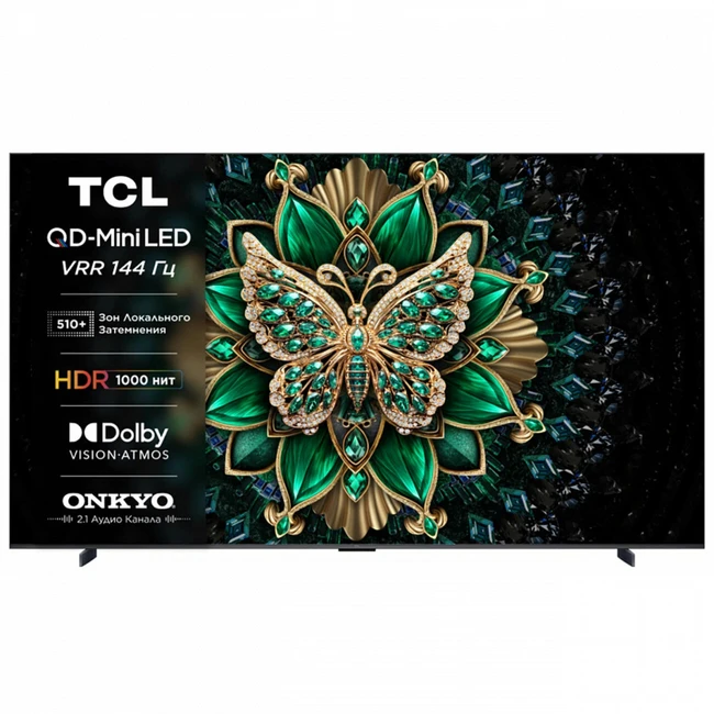 Телевизор TCL 98C6K (98 ", Smart TV, Черный)