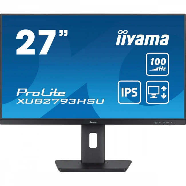 Монитор IIYAMA XUB2793HSU-B7 (27 ", IPS, Full HD 1920x1080 (16:9), 100 Гц)