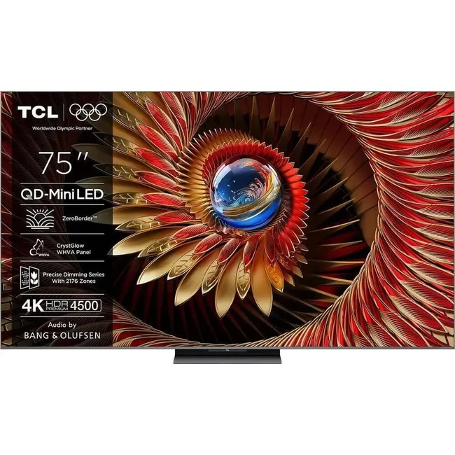 Телевизор TCL 75C8K (75 ", Черный)