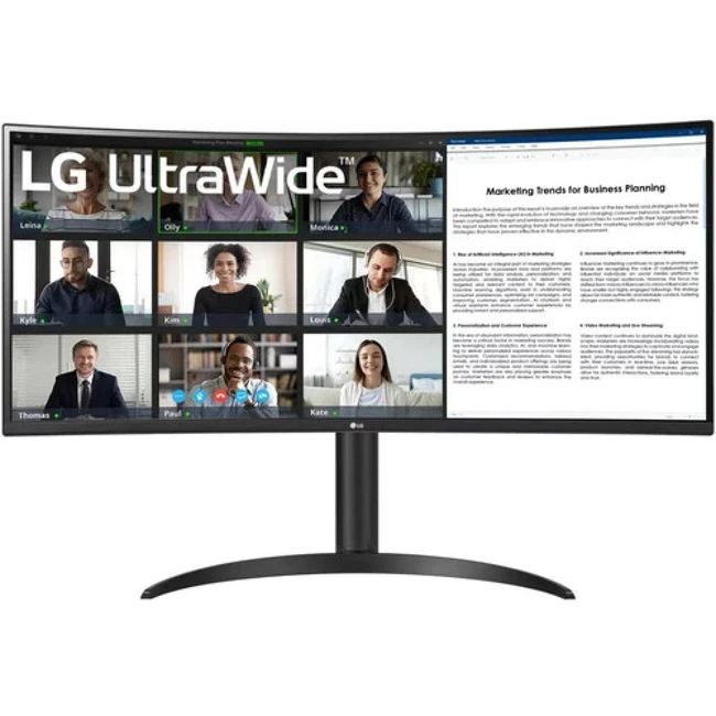 Монитор LG 32UN880K-B 34WR55QK-B.ARUZ (34 ", IPS, Ultra-Wide QHD 3440x1440 (21:9), 100 Гц)