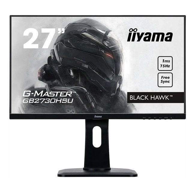 Монитор IIYAMA Монитор LCD 27'' GB2730HSU-B1 27 ", TN, Full HD 1920x1080 (16:9), 75 Гц